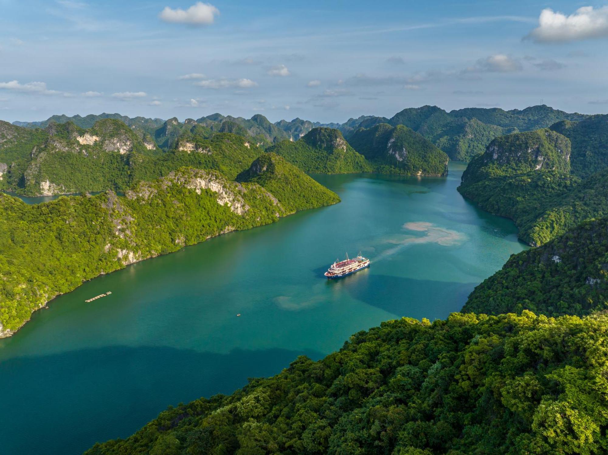 Hotel Aqua Of The Seas Cruise Halong Ha Long Exterior foto