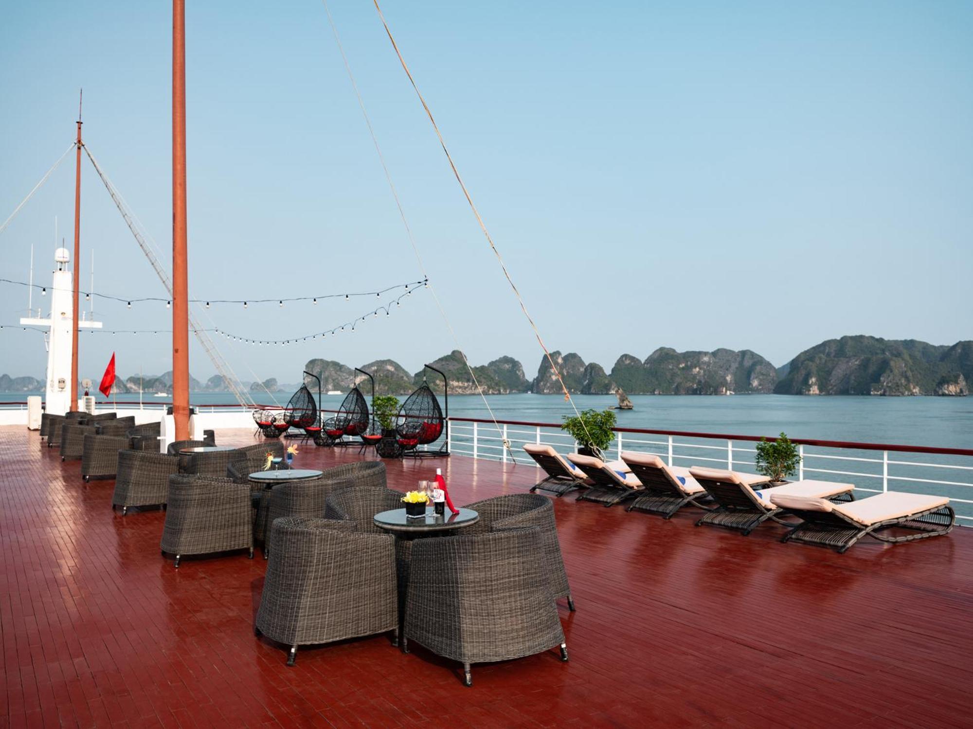 Hotel Aqua Of The Seas Cruise Halong Ha Long Exterior foto